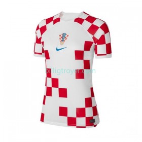 Billige Fotballdrakter Kroatia Dame Hjemmedraktsett VM I Fotball 2022 Kortermet